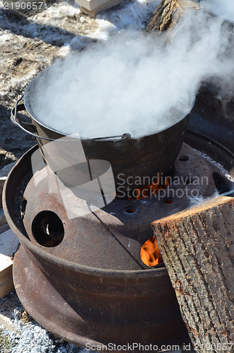 Image of Preparing Maple Syrup