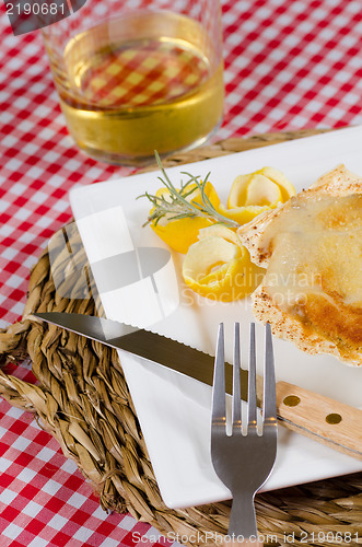 Image of Scallop served with cider