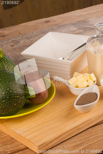 Image of Zucchini still life