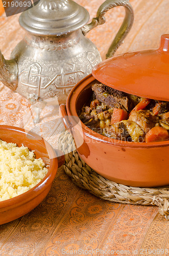 Image of Moroccan lunch