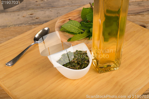 Image of Homemade  mint sauce