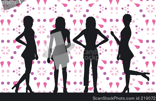 Image of people silhouette