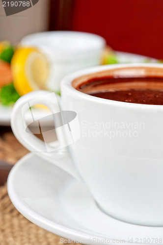 Image of Deliicous coffee closeup