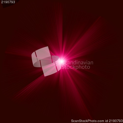 Image of Red color design with a burst. EPS 8