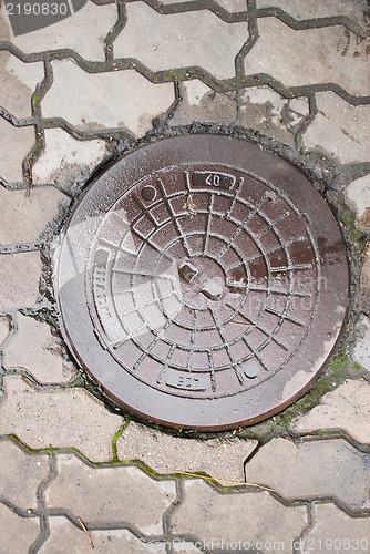 Image of Old manhole