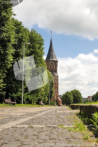 Image of cathedral church on kant island