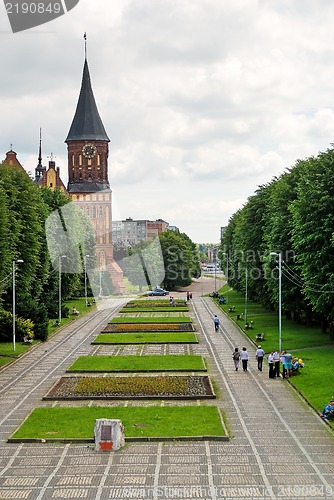 Image of cathedral church on kant island