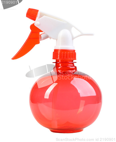 Image of Red sprayer