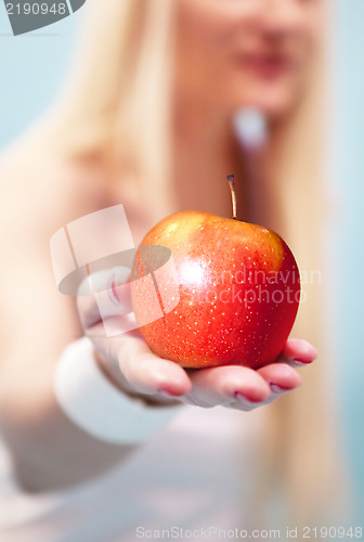 Image of offering apple