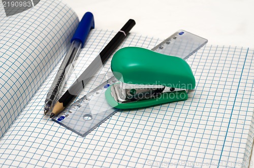 Image of school tools