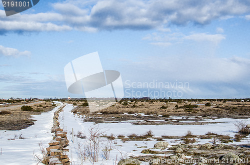 Image of Stonewall in snow