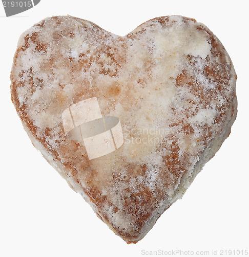 Image of Heart Shaped Ginger Biscuit