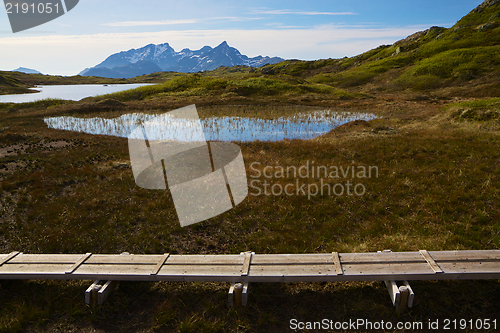 Image of Swamps in norwegian mountains