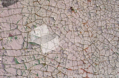 Image of cracked old paint texture