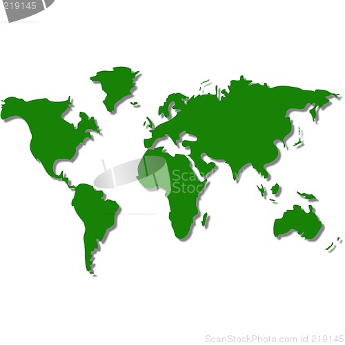 Image of Map of the world