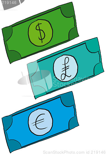 Image of Cartoon Money