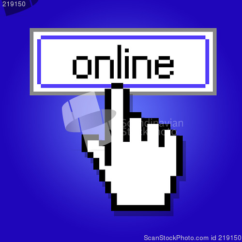 Image of Hand cursor design