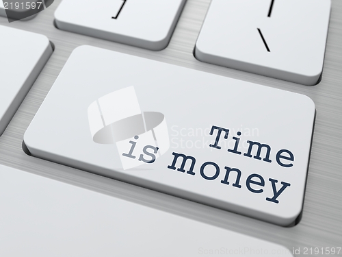Image of Time is Money Concept.