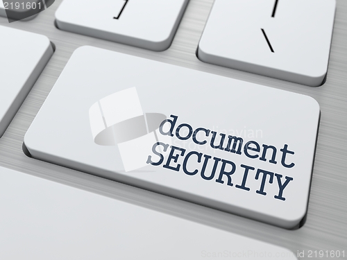 Image of Document Security Concept.