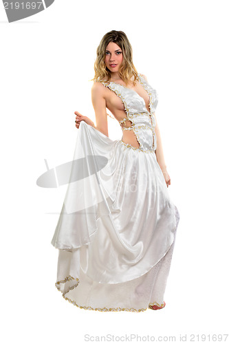Image of Young blond woman