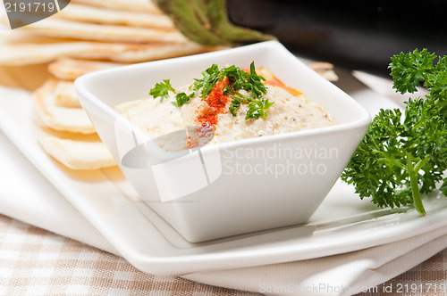 Image of moutabal baba ghanoush eggplant dip