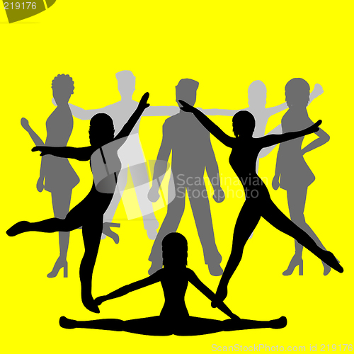 Image of Group of people - dancers