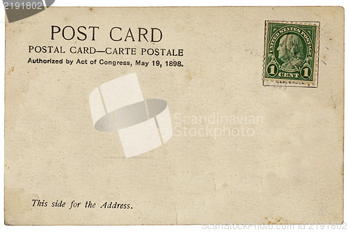 Image of vintage postcard
