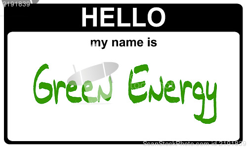 Image of name green energy