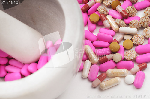 Image of Pink drugs (tablets)