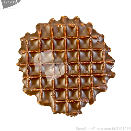 Image of Wafer in chocolate