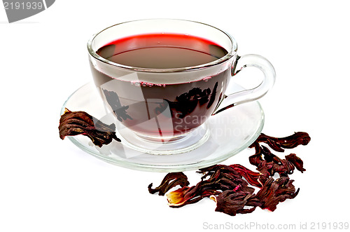 Image of Tea hibiscus with petals