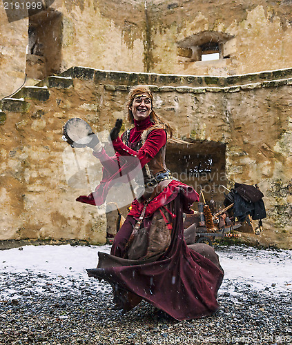 Image of Cave-Woman Dancing