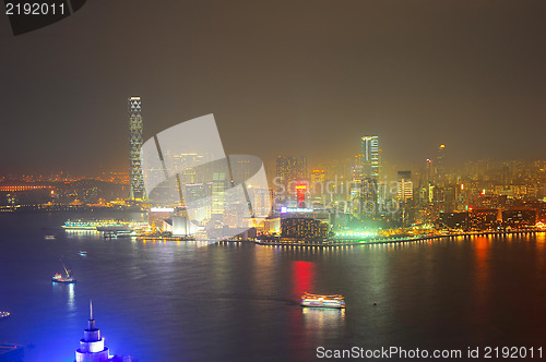 Image of Kowloon at night
