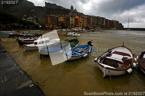 Image of  boat water house and coastline 