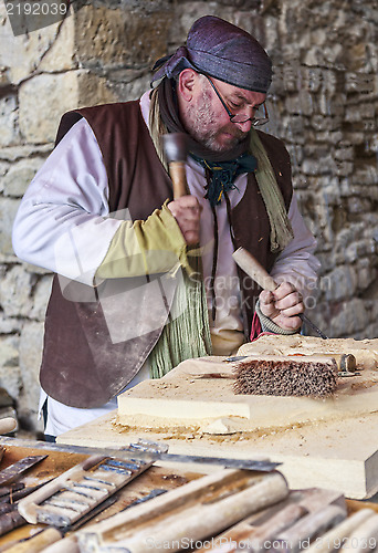 Image of Carpenter Working