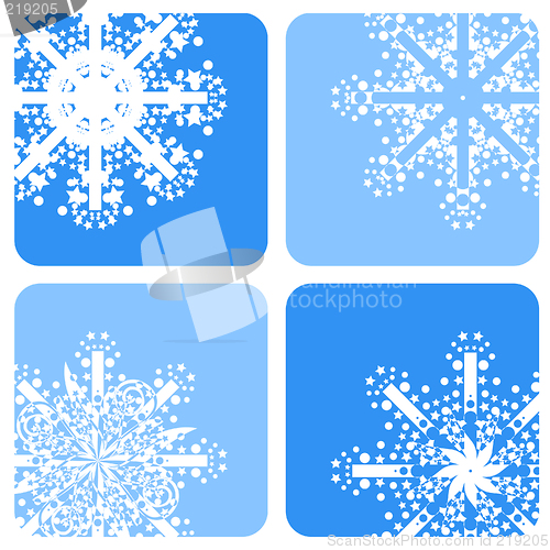 Image of snowflakes