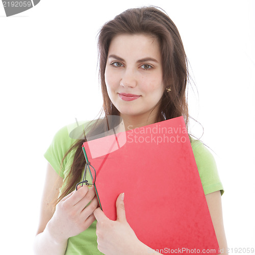 Image of Pretty smiling woman