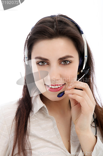 Image of Call center agent