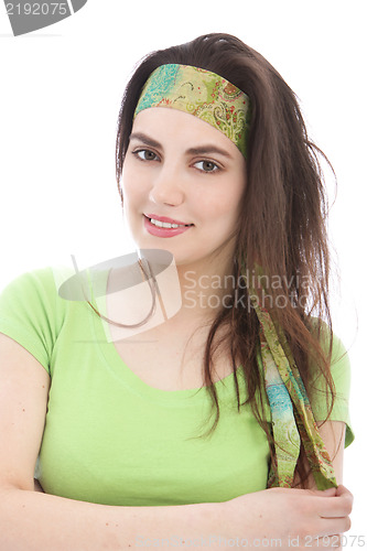 Image of Woman with headband