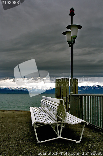 Image of  bench and autumn in mera 