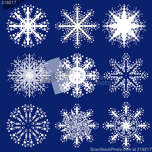 Image of snowflakes