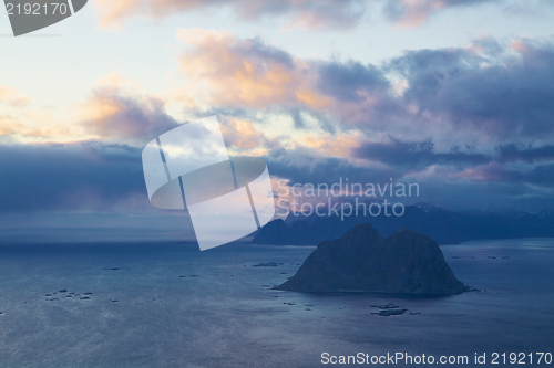 Image of Clouds over Norway