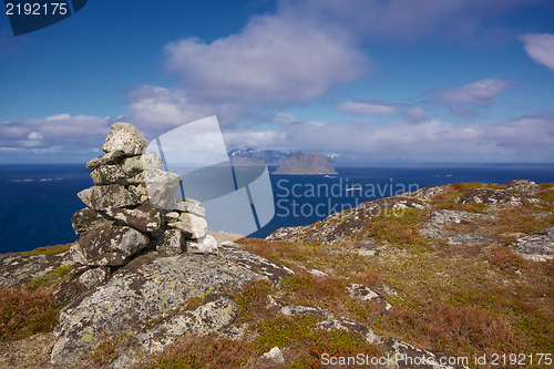 Image of Norwegian coast scenery
