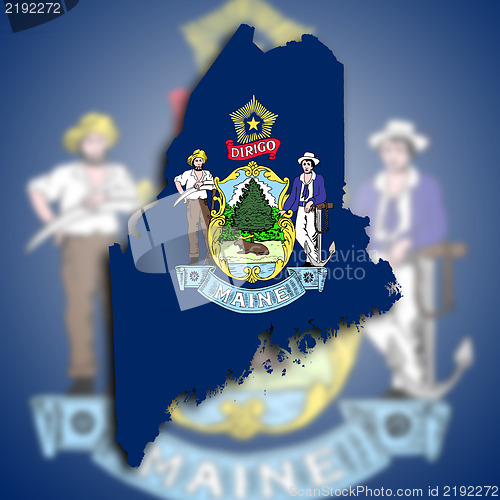 Image of Map of Maine