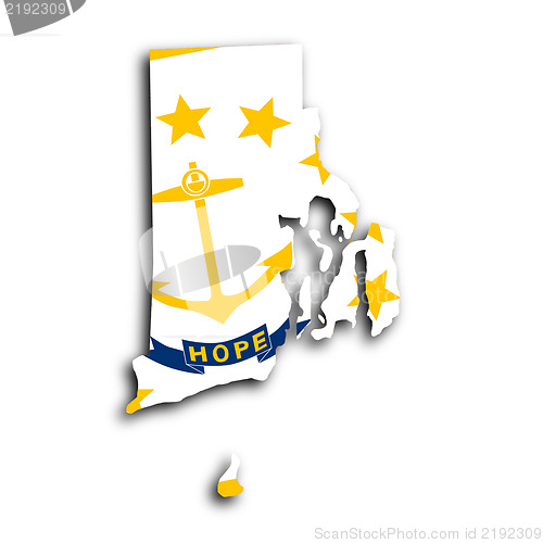 Image of Map of Rhode Island