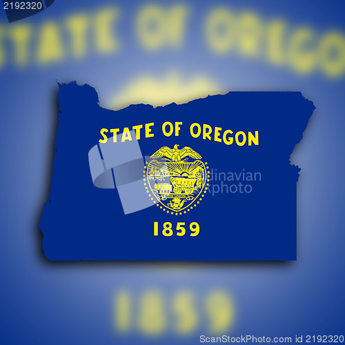 Image of Map of Oregon