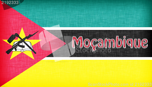 Image of Linen flag of Mozambique