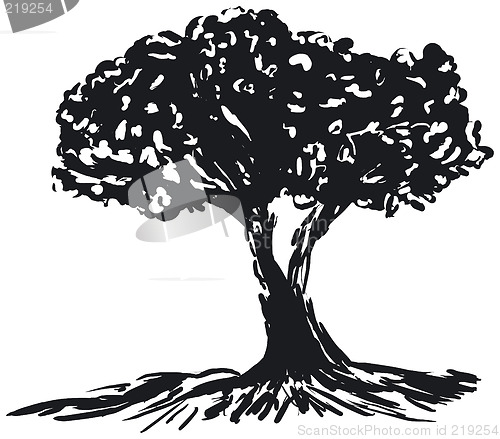 Image of Tree silhouette