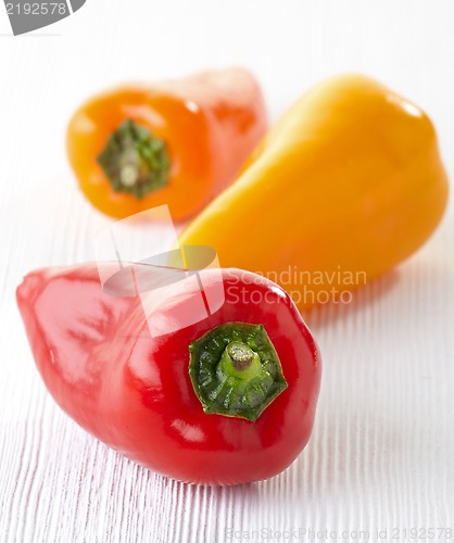 Image of various paprika