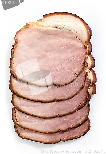 Image of Smoked meat slices